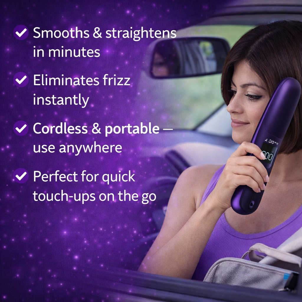 Portable Straightening Brush