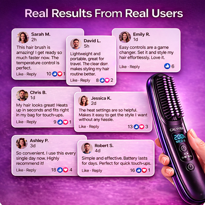 Portable Straightening Brush