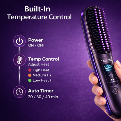 Portable Straightening Brush