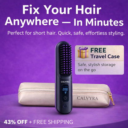 Portable Straightening Brush